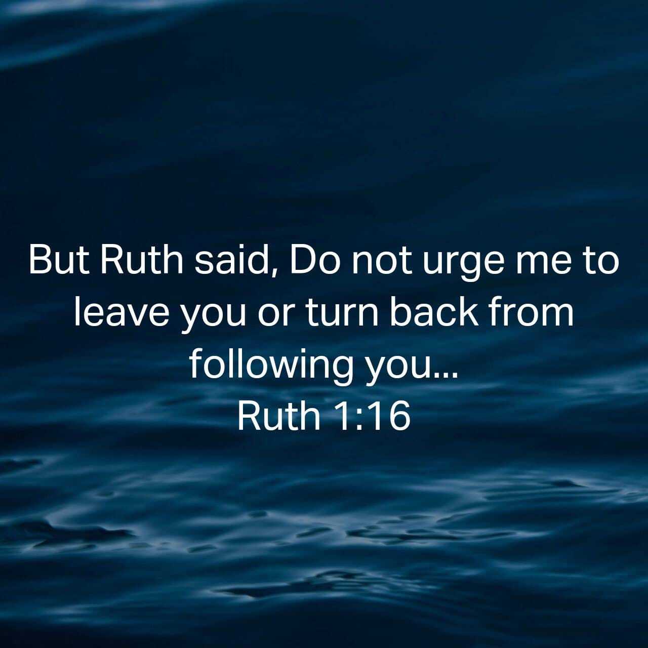 Extraordinary Women Of God [1] : Ruth’s Unwavering Commitment