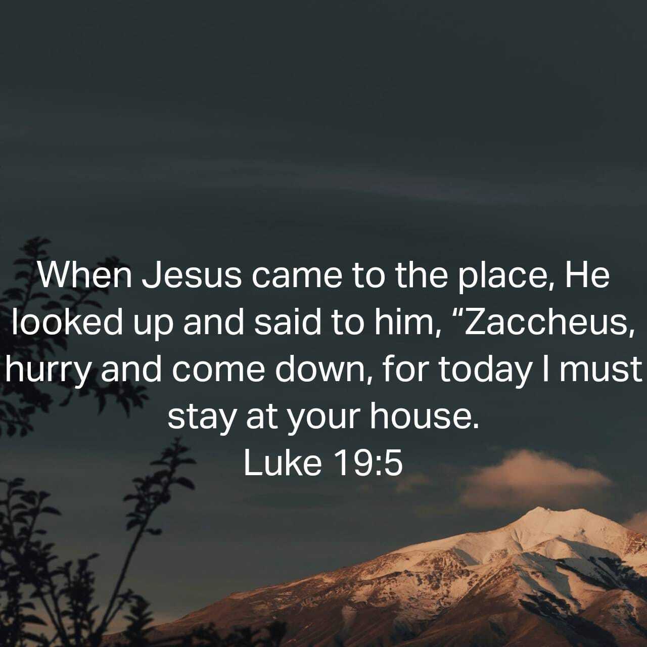 Mighty men of God [1] : Zaccheus’ Transformational Change